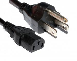 China Power Cord - US 3 Pin Plug to C13 IEC Mains Lead Cable 2m on sale