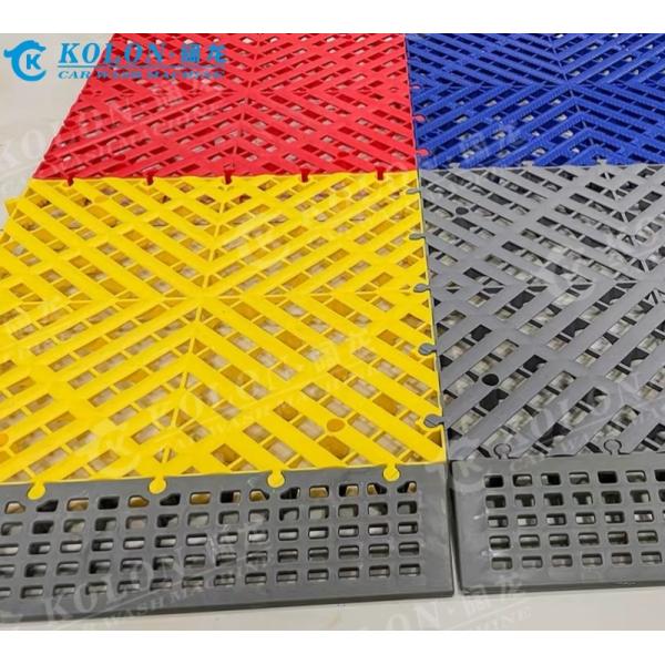 Plastic PP Interlocking Garage Floor Tile 2.0cm 3.0cm 4.0cm 5.0cm 6.0cm