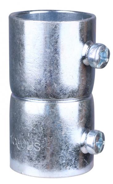 Quality Zinc Electro - Plated EMT To Rigid Conduit Fittings , Steel EMT Tubing Connectors for sale