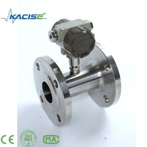 SS304 SS316 Turbine Diesel Flow Meter Flange Gasoline Flow Meter