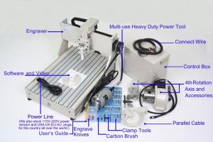 China CNC PCB Router Machine Engraver Engraving Drilling With 4 Axis wholesale