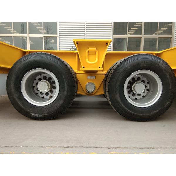 Heavy Duty Foldable Lowboy Gooseneck Trailer One Line 2 Axles Gooseneck