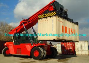China 265kW Engine Shipping Container Lifting Equipment Sany Heli Kalmer Reachstacker SRSC45C31 wholesale