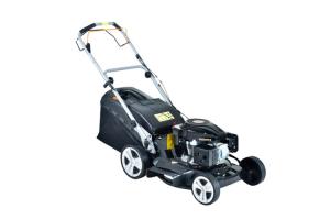 China Portable Gasoline Metal Lawn Mower , Body Self Propelled Lawn Mower 6.5hp wholesale