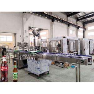SUS304 3000bph Automatic Beer Bottle Filler 18 Filling Heads
