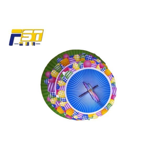 Glossy Cardboard Cake Display , Easy Assembling Cardboard Christmas Cake Stand