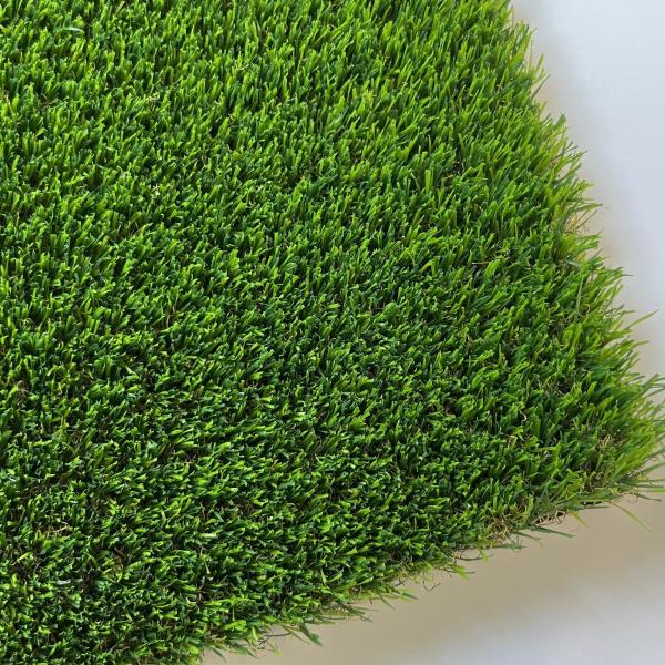 Decoration Flooring Artificial Grass 35mm 2*25m High Density In Backyard
