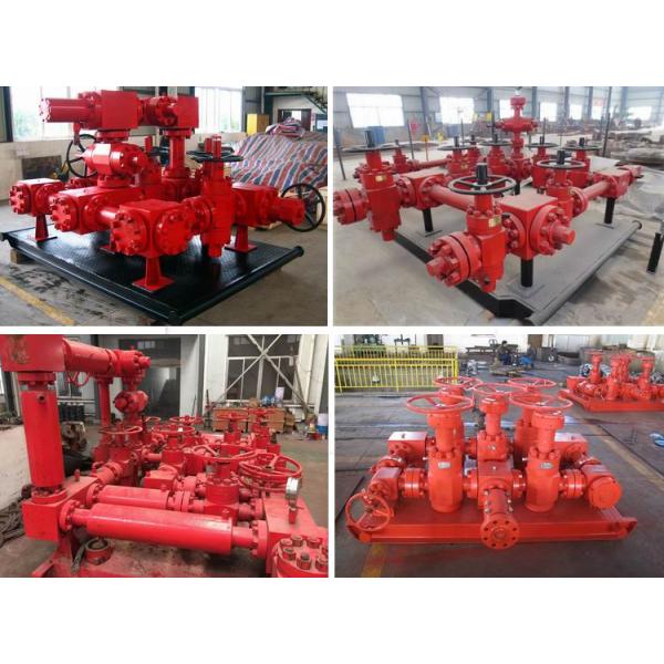 2000psi -15000psi 2 1/16 "~4 1/16" API 16C Kill And Choke Manifold For Oil Well Control