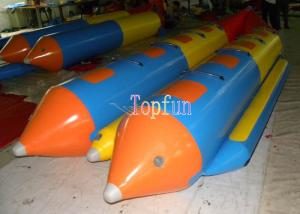 China Durable Inflatable Flying Fish / Banana Water Sled Inflatable Boat 8 seats / Pvc Inflatable Banana Boat wholesale