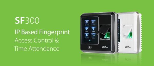 Quality SF300 ZKTECO DOOR ACCESS CONTROL Fingerprint reader access control terminal with software for sale