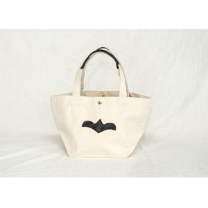 Buy cheap 16oz 100% Cotton Canvas Tote Bags , Recyclable Tote Bag With Black Leather Logo from wholesalers