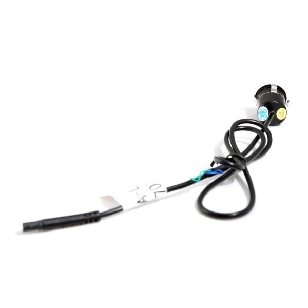 Waterproof 550 TVL Flush Mount Backup Camera 0.1 Lux With 8 LED Lights