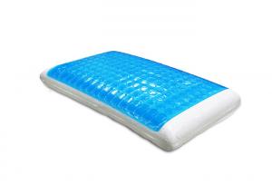 China Gel Memory Foam Pillow Hypoallergenic Orthopedic Contour Square for Sleep wholesale