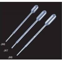 China Disposable Sterile Laboratory Transfer Plastic Pasteur Pipette 1 / 2 / 3ML for sale