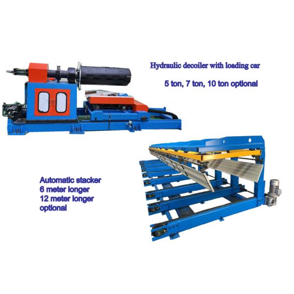 1.2mm Galvanized Steel Floor Decking Forming Machine 28 Rolling Stations