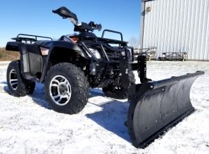 China 300cc 4X4 Water Cooled ATV Four Wheeler With Snow Plow on sale