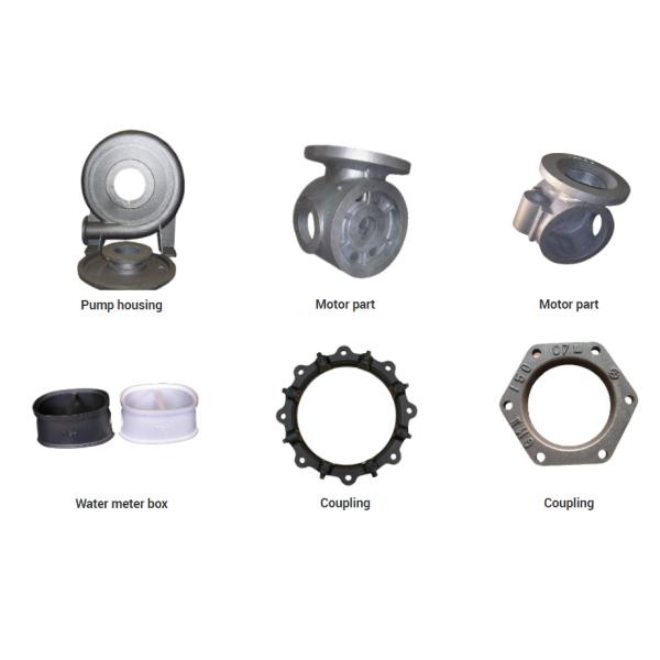 Grey Cast Iron Castings Foundry Water Pump Cover Casting