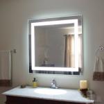 Smart Light Up Vanity Wall Mirror With Radio / Shower Mirror With Bluetooth
