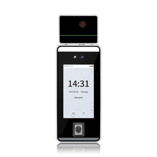 5 Inch Touch Screen Dynamic Facial Recognition Device With Temperature Sensor