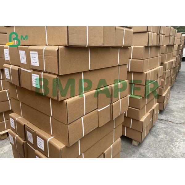 80gsm Plotter Paper White CAD Plotter Paper Roll 2" Core 24 Inch Wide X 500ft Long 2 Rolls Per Boxes