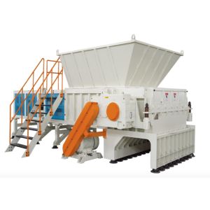 China High Capacity Plastic Waste Recycling Machine Single Axle Shaft Shredder 380V wholesale