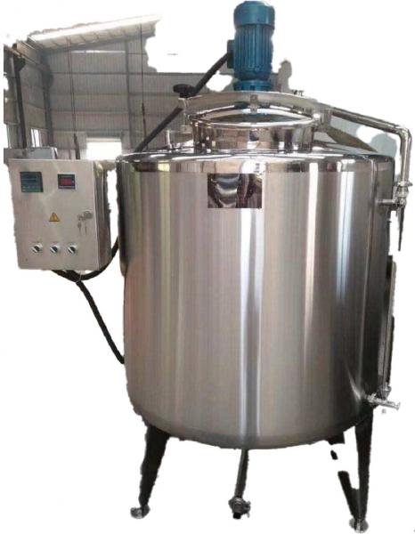 Quality Customized 304 Stainless Steel Power Agitator Hot Water Storage Tank for sale