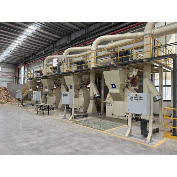 Multi Openings Particle Board Production Line Press Speed Of 1000-1800 mm/s Designed Capacity Of 300-1500 m3/d