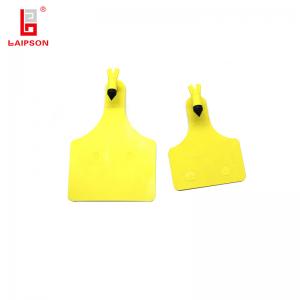 China 113mm Large Size Animal Tracking Number Plastic Cattle Ear Tag For Livestocks wholesale