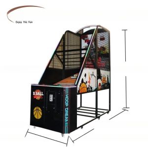 Shopping Mall Full Size Basketball Arcade Machine CE Certificate