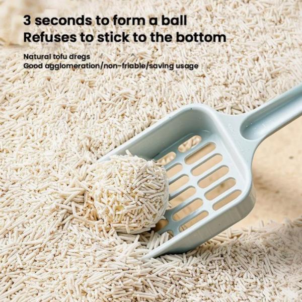 OEM Colorful Tofu Cat Litter Multi Scented Soy Kitty Litter Strong Caked