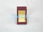 Personalized Wooden Jewellery Packaging Boxes , Finger Ring Storage Box For