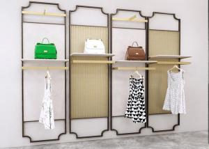 China 3D Design Clothes Display Stand / Clothing Store Wall Displays Fixtures wholesale