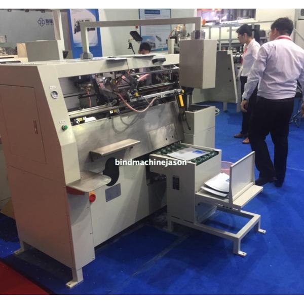 Spiral wire inserting machine SSB420 for notebook