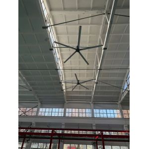 Buy cheap 55RPM Heavy Industrial HVLS Ceiling Fans Durable And Reliable Airflow Solutions from wholesalers