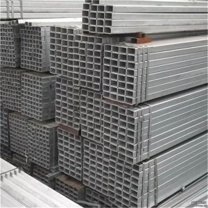 China Hot Dipped Galvanized Steel Pipe / Square Tube /Rectagular Hollow Section With GradeJIS SS400 SS490 Professional wholesale