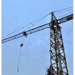 China Luffing Jib Hammer Head Tower Crane 6 Ton wholesale