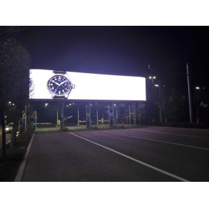 P6 SMD Outdoor RGB LED Display 6000cd Brightness With Humanized Operating