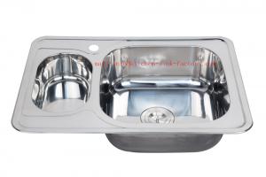 China WY-7050 big and mini size bowl kitchen sink/stainless steel sink wholesale