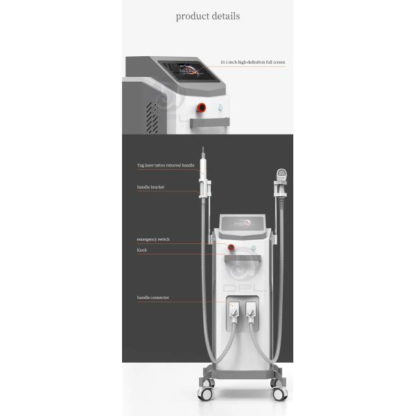 2 In 1 808/755/1064 Laser Diode Permanent Lazer Hair Removal Machine Skin Whitening Tattoo Removal