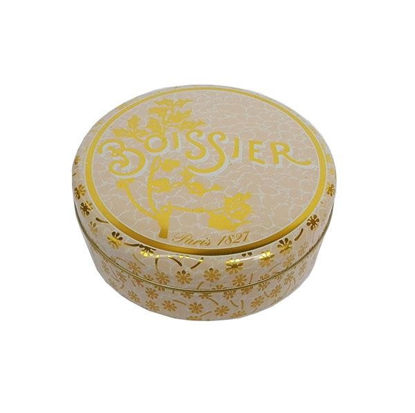 0.23mm Gold Tin Round Tin Box Small Metal Containers with Lids Tin Packaging