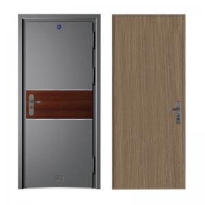 China Solid Wood Carving Front Armored security Door For Villa European Style wholesale