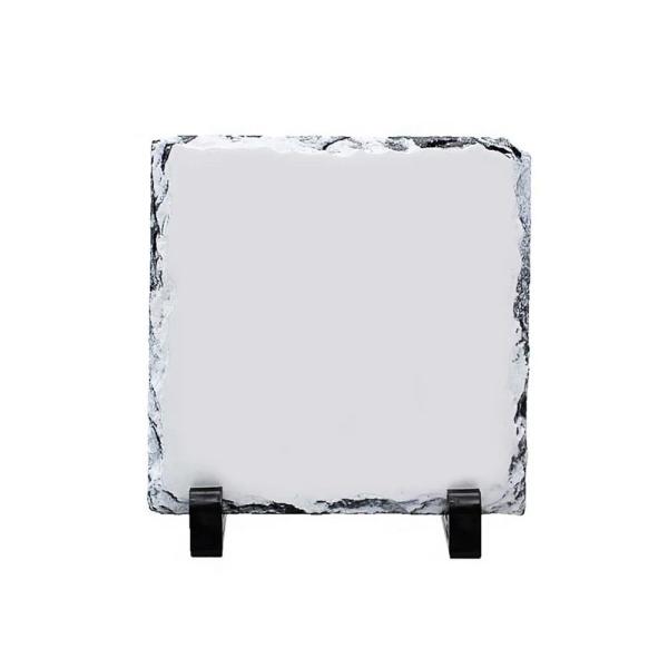 Blank Sublimation Rock Slate Picture Frames Various Shape Sizes Diy Custom Sublimation Photo Slate