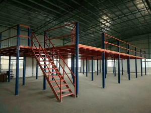 China OEM Heavy Duty Mezzanine Floor For Garment Fabric Storage Loading Capacity 1000 KG on sale