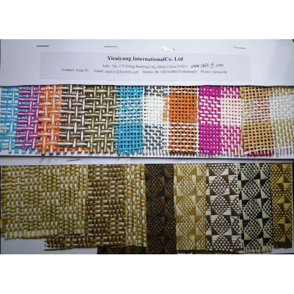 Woven Paper Fabrics Textiles cloth material paper wire crafts