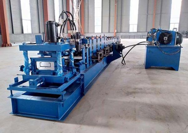 Galvanized Steel Purlin Roll Forming Machine C Z U Channel For Building Material Production
