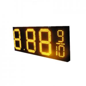 China OUTDOOR GREEN LED SIGNS PRICES WITH 12 INCH DIGITS FOR DOUBLE SIDES wholesale