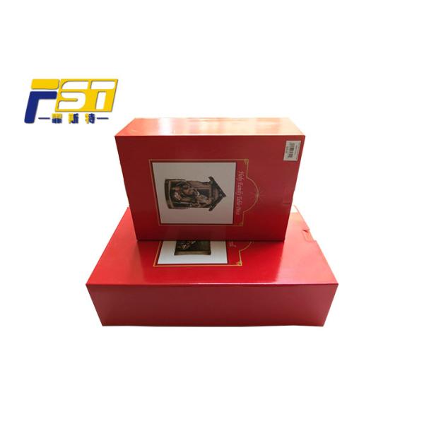 Offset Printing Colored Corrugated Boxes , Groceries Storage Colored Packing