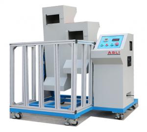 China Mobile Phone Drop Testing Machine , Two Zones Lab Drop Test Equipment on sale
