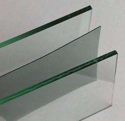 Tempered Laminated Safety Glass With Film Fine Polished Edge Custom Size