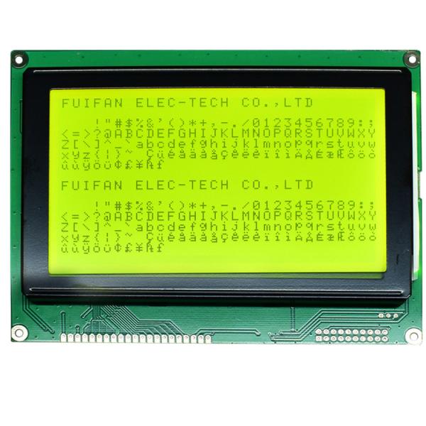 Quality STN Graphic Industrial LCD Modules Monochrome None Touch Screen With Parallel Port for sale